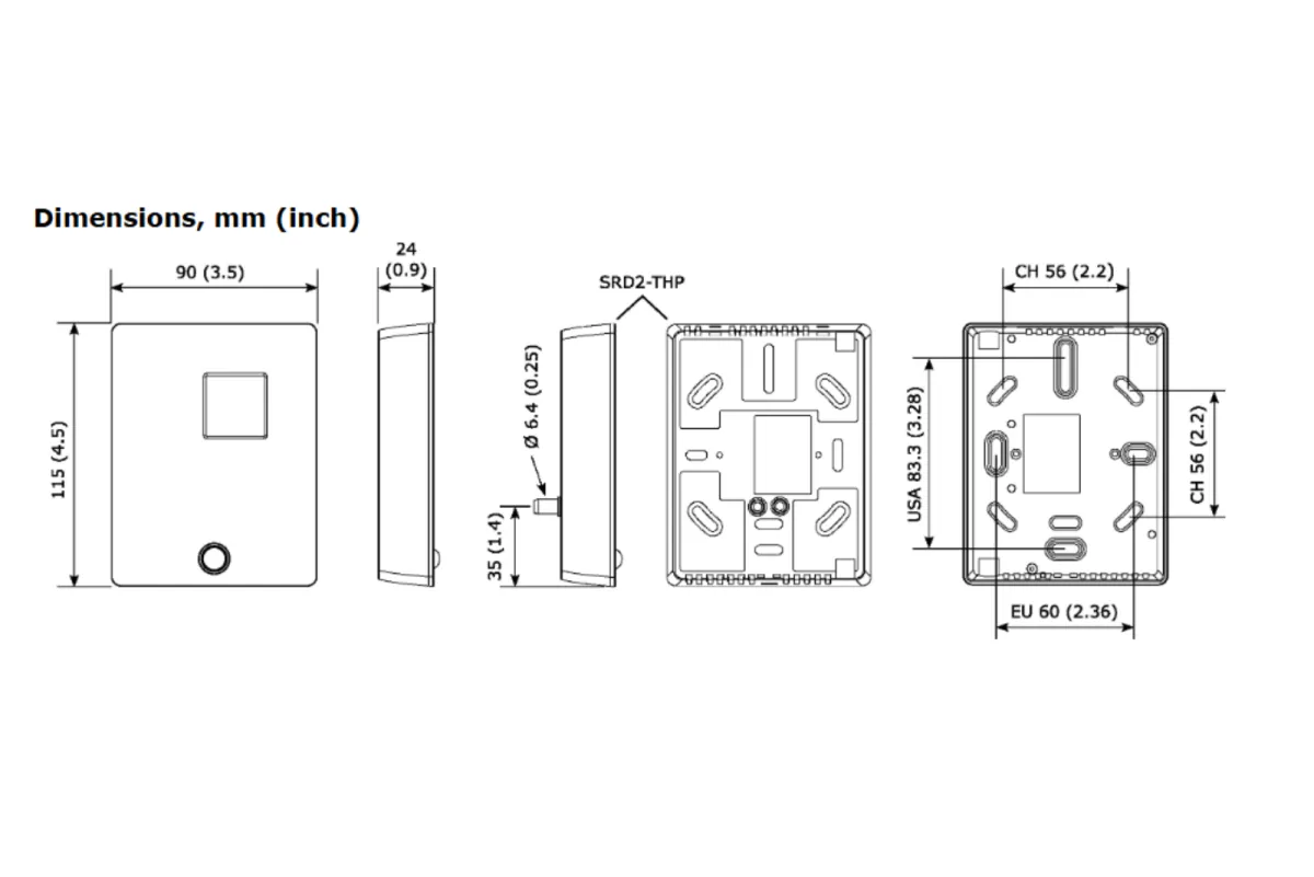 SRD2-THP-411.103: Controlador Vector – Pressão Diferencial para Automação Predial