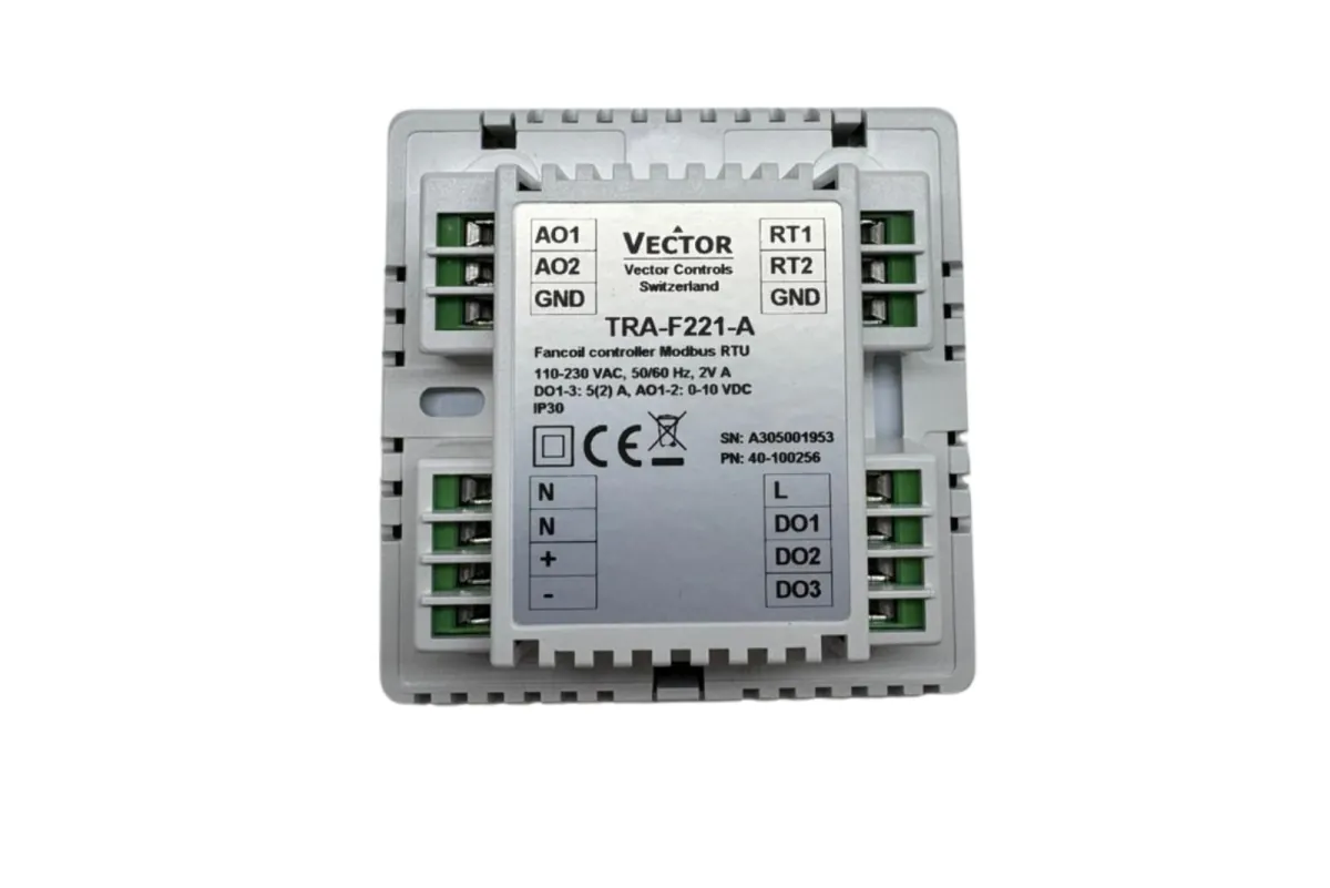 TRA-F22x-A: Controlador Vector para Fan Coil